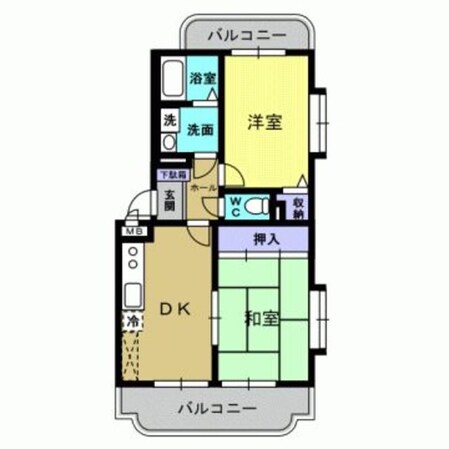 シグロ２１の物件間取画像